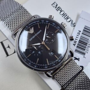 Emporio Armani AR11104 Black Dial 43mm Watch