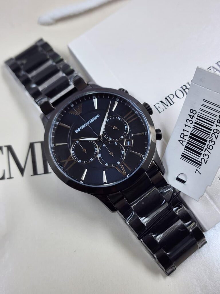 Emporio Armani AR11348 Blue Dial Mens Watch