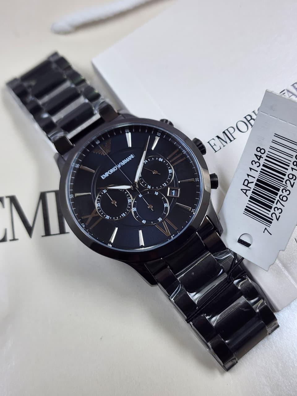 Emporio Armani AR11348 Blue Dial Mens Watch Emporio Armani AR11348 Blue Dial Mens Watch