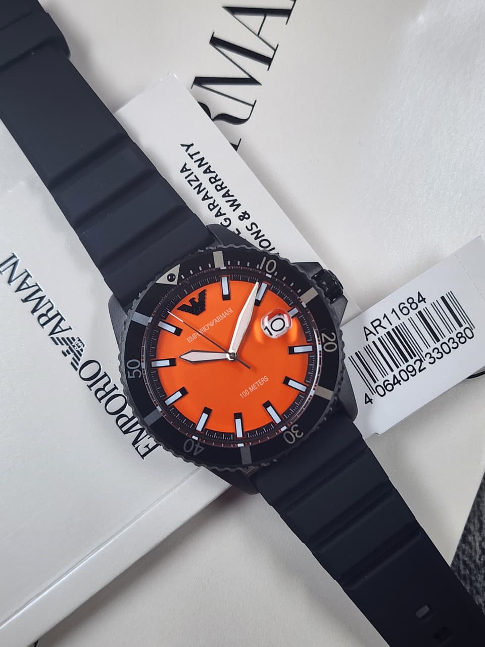 Emporio Armani AR11684 Diver Style Watch Emporio Armani AR11684 Diver Style Watch