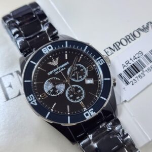 Emporio Armani AR1429 Black Ceramic Watch