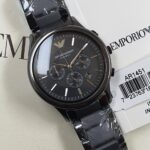 Emporio Armani AR1451 Black Ceramic Watch