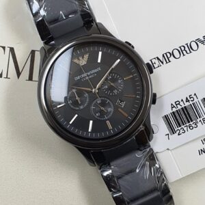 Emporio Armani AR1451 Black Ceramic Watch
