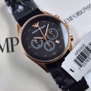 Emporio Armani AR5905 Men’s Black Dial 43mm Watch
