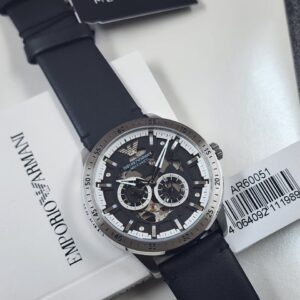 Emporio Armani AR60051 Skeleton Watch for Men