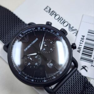 Emporio Armani Men’s AR11264 Chronograph Black Watch