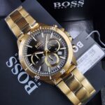 Hugo Boss Troper 1514059 Men Gold Watch