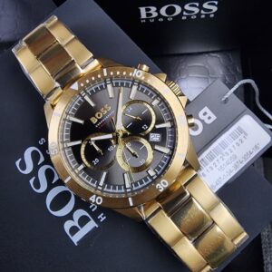 Hugo Boss Troper 1514059 Men Gold Watch