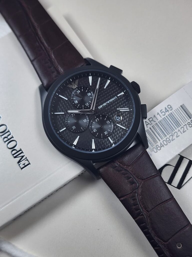 Emporio Armani AR11549 Brown Leather Watch