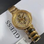 Guess Lily Gold Dial Ladies Watch GW0528L2
