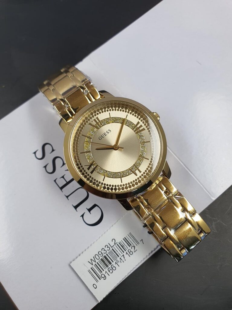 Guess Montauk Gold Watch for Ladies W0933L2