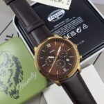 Fossil Neutra Chronograph Brown Leather  Watch FS5763