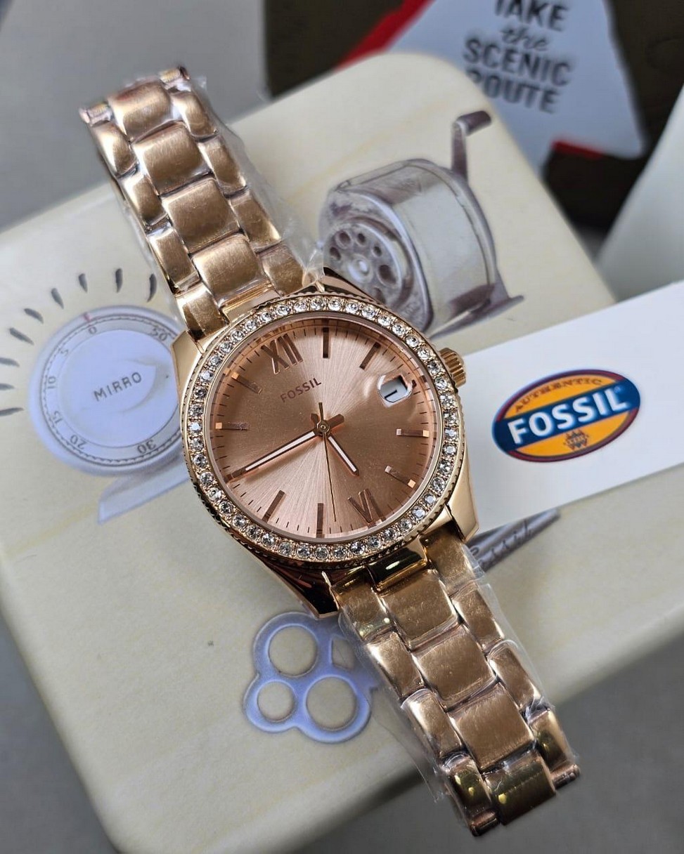 1 Fossil Scarlette Three-Hand Date Watch ES4318 - Image 1