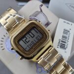 Fossil Retro Digital Gold-Tone Stainless  Steel Watch FS5843