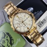 Fossil Dean Chronograph Gold-Tone  Stainless Steel Watch FS4867