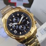 Fossil Bronson Chronograph Gold-Tone  Stainless Steel Watch FS5877