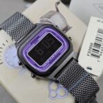Fossil Retro Digital Smoke Stainless  Steel Watch FS5888
