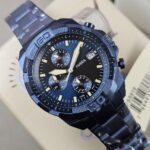 Fossil Bronson Chronograph Navy  Stainless Steel Watch FS5916