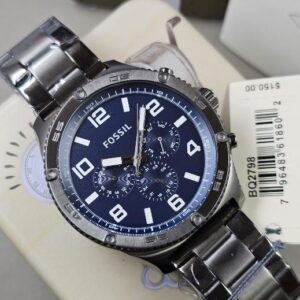 Fossil BQ2798 Brox Multifunction Smoke  Stainless Steel Watch