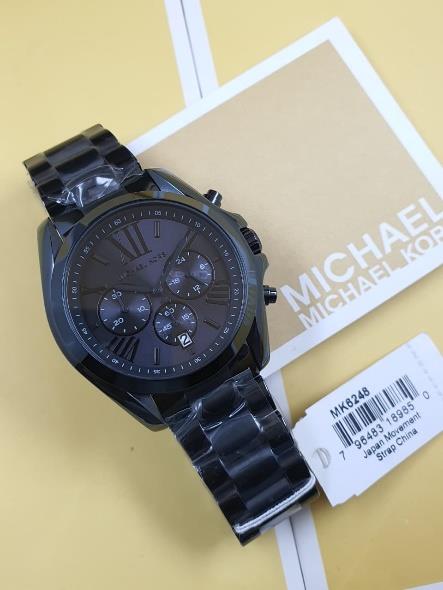 3 Michael Kors Bradshaw Blue Chronograph Women Watch MK6248 - Image 1