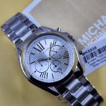 Michael Kors Bradshaw Chronograph Silver-Tone Women’s Watch MK5535