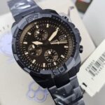 Fossil FS5851 Bronson Chronograph Black  Stainless Steel Watch