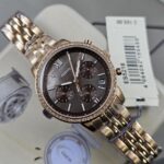 Fossil Neutra Chronograph Rose Gold Tone Stainless Steel Watch ES5218