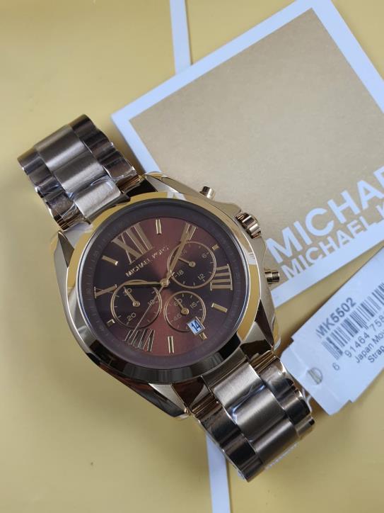 6 Michael Kors Bradshaw Chronograph Women’s Watch MK5502 - Image 1