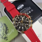 Fossil Bannon Multifunction Red Silicone  Watch BQ2499