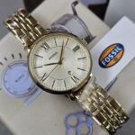 Fossil Jacqueline Gold-Tone Dial Ladies  Watch ES3434