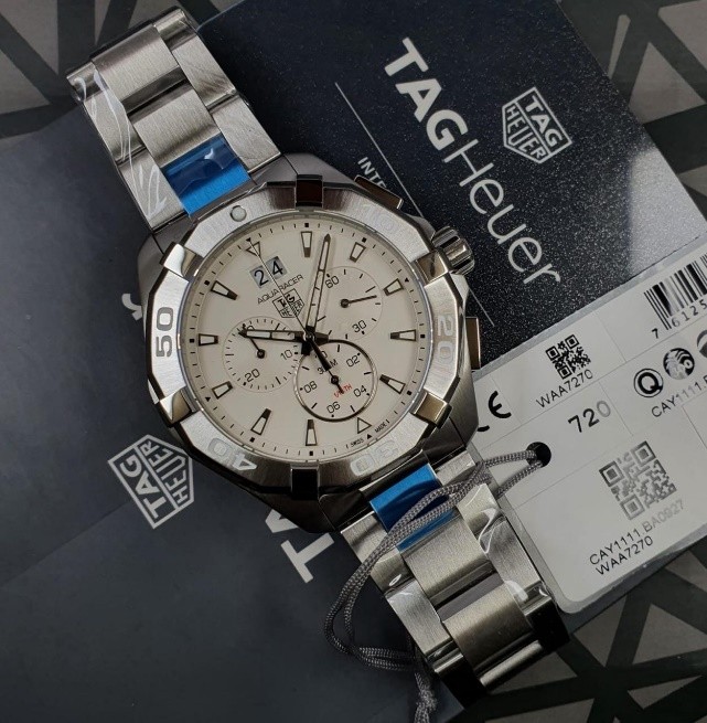 8 TAG Heuer Aquaracer 300M Chronograph Quartz 43mm - Image 1