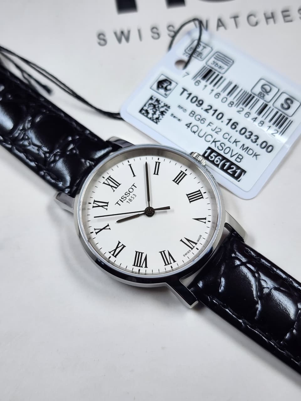 WhatsApp Image 2026-04-16 at 8.54.28 PM (1) Tissot Everytime Small Quartz 30mm Silver Dial Leather Strap T109.210.16.033.00 - Image 1