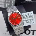 Tissot PRX Quartz 35mm Red Dial  T137.210.11.421.00