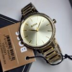 Boss Signature Gold Dial Women's Watch