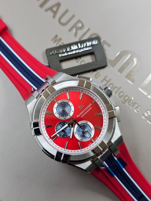 0 Maurice Lacroix AIKON Beach Volley Vikings Limited Edition Chronograph Watch - Image 1