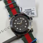 Gucci Dive XL Web Strap Men's Watch YA136209