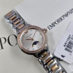 Emporio Armani Mia Moonphase Two-Tone Stainless Steel Watch