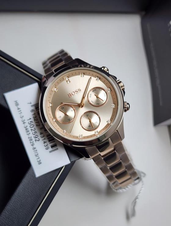 1 BOSS Hera Rose Gold Women's Watch - Image 1