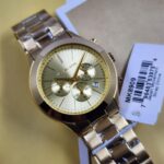 Michael Kors Lexington Chronograph Gold Tone Men's Watch MK8909