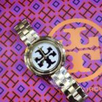 Tory Burch Small Kira Gold-Tone Stainless Steel Women's Watch – TBW6028