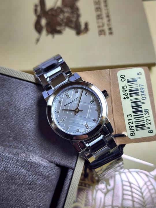 1 Burberry The City Diamond Watch - Image 1