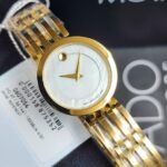 Movado Esperanza Gold-Tone Mother-of-Pearl Women's Watch