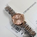 Emporio Armani Gianni T-Bar Two-Tone Stainless Steel Watch