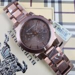 Burberry The City Chronograph Taupe  Dial Watch