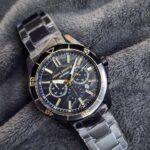 Armani Exchange Spencer Chronograph Black Ion-Plated Stainless Steel Men's  Watch – AX1963