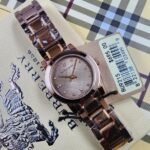 Burberry The City Diamond Rose Gold Watch