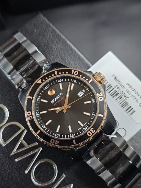 10 Movado Series 800 Swiss Quartz Watch - Image 1