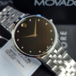 Movado Museum Classic Diamond Swiss Quartz  Watch