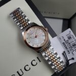 Gucci G-Timeless Diamond Date Women’s Watch YA126539