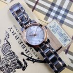 Burberry The City Diamonds Two-Tone Rose  Gold Watch